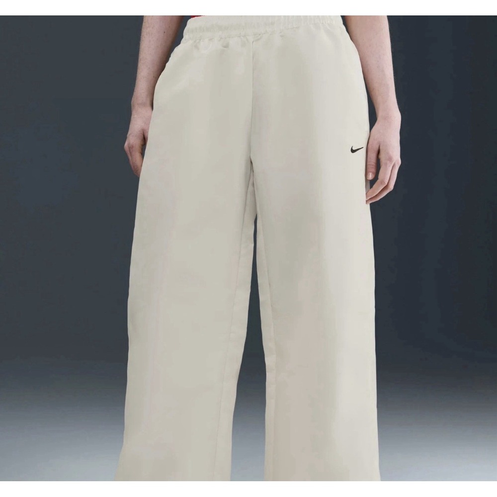 NEW Nike Sportswear Windrunner Shine Wide Leg Pants HV2475 Zippers Womens MEDIUM